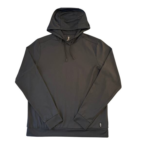 RHONE Men's Essentials Training Hoodie Size Small Black Moisture Wicking - Picture 1 of 7